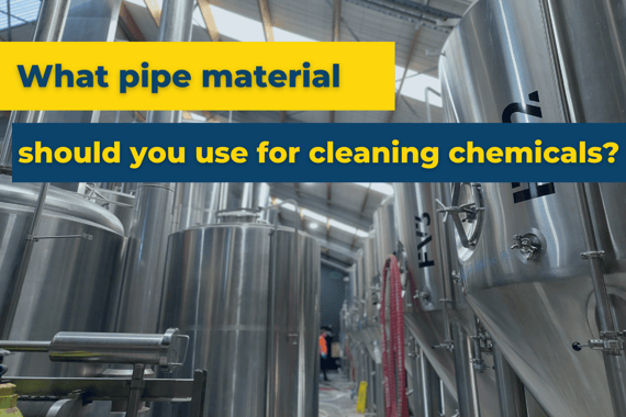 Waterworks® Blog - What pipe material should you use for cleaning chemicals?