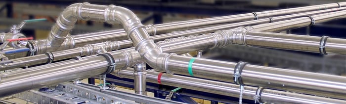 Press-fit stainless steel tube