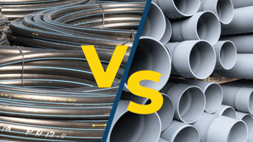 PE pipe vs PVC pipe explained