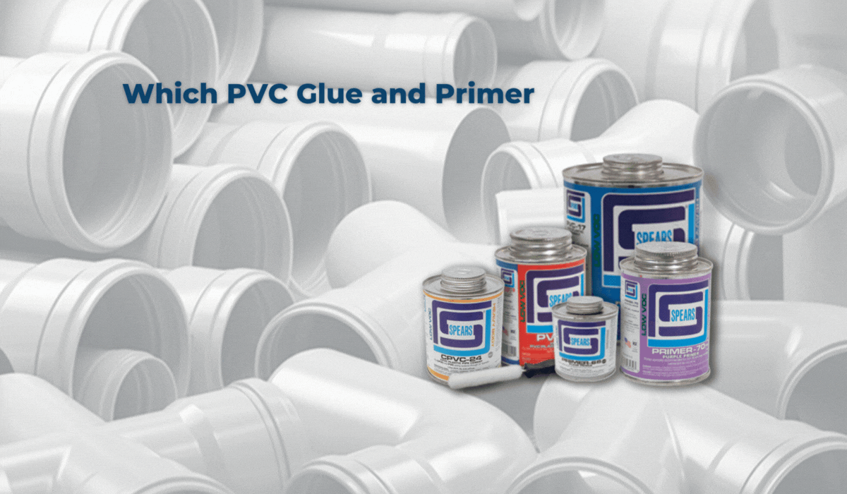 Which PVC glue and primer should I use?